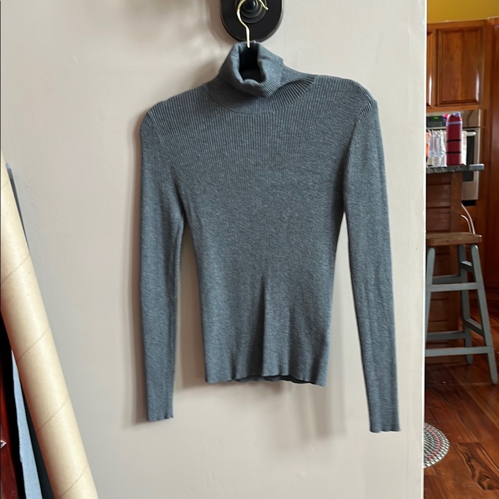 Nine West Essential Ribbed Turtleneck Sweater